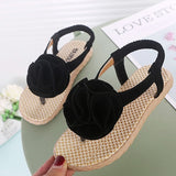 Flowers Toddler Sandals Summer Baby Girls Shoes Toddler Infant Beach Sandals Flowers  Princess Shoes Sandals For Children