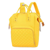 2020 Fashion Solid Color Mommy Backpack Large Capacity Nylon Maternity Bags Baby Care Nursing Diaper Travel Backpack Dropship