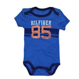 2019 Newborn Baby Boy Clothes Crew Letter Print 6-12Months Baby Toddler Kids Boys Short-Sleeve Onesies Bodysuit