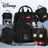 Disney Diaper Bag Backpack For Moms Baby Bag Maternity For Baby Care Nappy Bag Travel Stroller USB Heating Send Free 1Piar Hooks