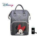 Disney Diaper Bag Backpack For Moms Baby Bag Maternity For Baby Care Nappy Bag Travel Stroller USB Heating Send Free 1Piar Hooks