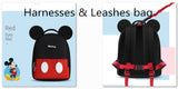 Disney Diaper Bag Backpack For Moms Baby Bag Maternity For Baby Care Nappy Bag Travel Stroller USB Heating Send Free 1Piar Hooks