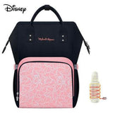 Disney Diaper Bag Backpack For Moms Baby Bag Maternity For Baby Care Nappy Bag Travel Stroller USB Heating Send Free 1Piar Hooks