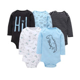 sleeveless bodysuit for summer baby girl clothes newborn boy bodysuits 2020 new born clothing body suit 5pcs/set 6-24 month