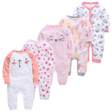 2019 New Baby Sleepers Cotton Pijamas bebe Newborn Baby Girl Boy Clothes robe bebe 3 6 9 12 Month Infant Rompers Clothing