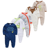 2019 New Baby Sleepers Cotton Pijamas bebe Newborn Baby Girl Boy Clothes robe bebe 3 6 9 12 Month Infant Rompers Clothing