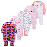 2019 New Baby Sleepers Cotton Pijamas bebe Newborn Baby Girl Boy Clothes robe bebe 3 6 9 12 Month Infant Rompers Clothing