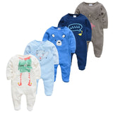 2019 New Baby Sleepers Cotton Pijamas bebe Newborn Baby Girl Boy Clothes robe bebe 3 6 9 12 Month Infant Rompers Clothing