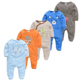 2019 New Baby Sleepers Cotton Pijamas bebe Newborn Baby Girl Boy Clothes robe bebe 3 6 9 12 Month Infant Rompers Clothing