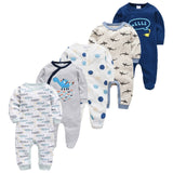 2019 New Baby Sleepers Cotton Pijamas bebe Newborn Baby Girl Boy Clothes robe bebe 3 6 9 12 Month Infant Rompers Clothing
