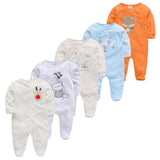 2019 New Baby Sleepers Cotton Pijamas bebe Newborn Baby Girl Boy Clothes robe bebe 3 6 9 12 Month Infant Rompers Clothing