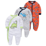 2019 New Baby Sleepers Cotton Pijamas bebe Newborn Baby Girl Boy Clothes robe bebe 3 6 9 12 Month Infant Rompers Clothing
