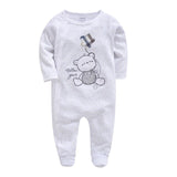 2019 New Baby Sleepers Cotton Pijamas bebe Newborn Baby Girl Boy Clothes robe bebe 3 6 9 12 Month Infant Rompers Clothing
