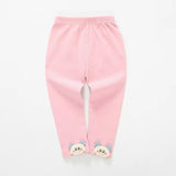 Cotton Baby Pantyhose Newborn Infant Pants Cartoon High Waist Baby Girl Leggings Ankle-length Flexible Warmer Baby Boys Trousers