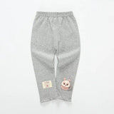 Cotton Baby Pantyhose Newborn Infant Pants Cartoon High Waist Baby Girl Leggings Ankle-length Flexible Warmer Baby Boys Trousers