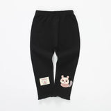 Cotton Baby Pantyhose Newborn Infant Pants Cartoon High Waist Baby Girl Leggings Ankle-length Flexible Warmer Baby Boys Trousers