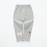 Cotton Baby Pantyhose Newborn Infant Pants Cartoon High Waist Baby Girl Leggings Ankle-length Flexible Warmer Baby Boys Trousers