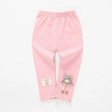 Cotton Baby Pantyhose Newborn Infant Pants Cartoon High Waist Baby Girl Leggings Ankle-length Flexible Warmer Baby Boys Trousers