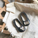Kids Baby Shoes Moccasins Baby Girl Child Shoes PU Leather Princess Crib Shoes Newborn Girl Leather Shoes