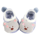 Children Cotton Shoes Kids Home Slippers Boys And Girls Baby Cute Cartoon Thickening Warm Indoor Shoes