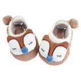 Children Cotton Shoes Kids Home Slippers Boys And Girls Baby Cute Cartoon Thickening Warm Indoor Shoes