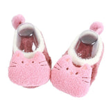 Children Cotton Shoes Kids Home Slippers Boys And Girls Baby Cute Cartoon Thickening Warm Indoor Shoes