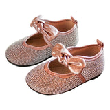 Children\'s Flats Shoes For Girls Princess Shoes Kids Girl Wedding Dress Shoe Children Girl Footwear