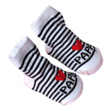 baby socks cotton Infant Boy Girl Slip-resistant Floor Socks Love Mama Papa Letter Socks anti slip sokken skarpetki calcetines