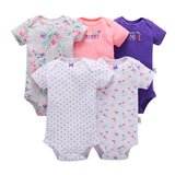 short sleeve bodysuit baby girl boy body clothes newborn bodysuits summer onesie suit cotton fashion new born Infant clothing