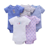 short sleeve bodysuit baby girl boy body clothes newborn bodysuits summer onesie suit cotton fashion new born Infant clothing