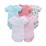 short sleeve bodysuit baby girl boy body clothes newborn bodysuits summer onesie suit cotton fashion new born Infant clothing