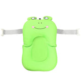 Portable Baby Shower Air Cushion Bed Babies Infant Baby Bath Pad Non-Slip Bathtub Mat Newborn Baby Safety Security Bath Seat