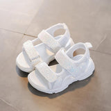 HaoChengJiaDe Summer Children's Beach Shoes Kids Flats Soft Anti-slippery Size 21-30 Footwear Shoes Kids Sandals For Boys Girls