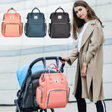 Diaper Bag Backpack Large Capacity Travel Mummy Maternity Nursing Bag Fashion Baby Travel Backpack Designer Nappy Bag Baby Care