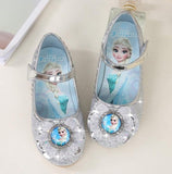 HaoChengJiaDe Kids Girls Wedding Dress Shoes Children Princess Shoes Bowtie Purple Leather Shoes For Girls Casual Shoes Flat