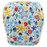 Ohbabyka Baby Swim Diaper Waterproof Adjustable Cloth Diapers Pool Pant Swimming Diaper Cover Reusable Washable Baby Nappies