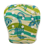Ohbabyka Baby Swim Diaper Waterproof Adjustable Cloth Diapers Pool Pant Swimming Diaper Cover Reusable Washable Baby Nappies