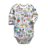 newborn baby bodysuits short sleevele baby clothes O-neck 0-24M baby Jumpsuit 100%Cotton baby clothing Infant sets