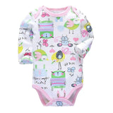 newborn baby bodysuits short sleevele baby clothes O-neck 0-24M baby Jumpsuit 100%Cotton baby clothing Infant sets