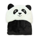 Lovely fleece baby bath towel cute animal shape kid hooded baby towel bathrobe cloak baby receiving blanket neonatal hold to be