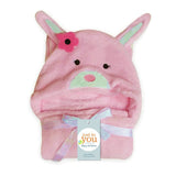 Lovely fleece baby bath towel cute animal shape kid hooded baby towel bathrobe cloak baby receiving blanket neonatal hold to be