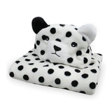 Lovely fleece baby bath towel cute animal shape kid hooded baby towel bathrobe cloak baby receiving blanket neonatal hold to be