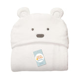 Lovely fleece baby bath towel cute animal shape kid hooded baby towel bathrobe cloak baby receiving blanket neonatal hold to be