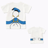 LILIGIRL Dad and Me T-shirt Summer Mother and Daughter Clothes Boys Girls Mickey Minnie Mouse Cotton Top Family Matching Clothes